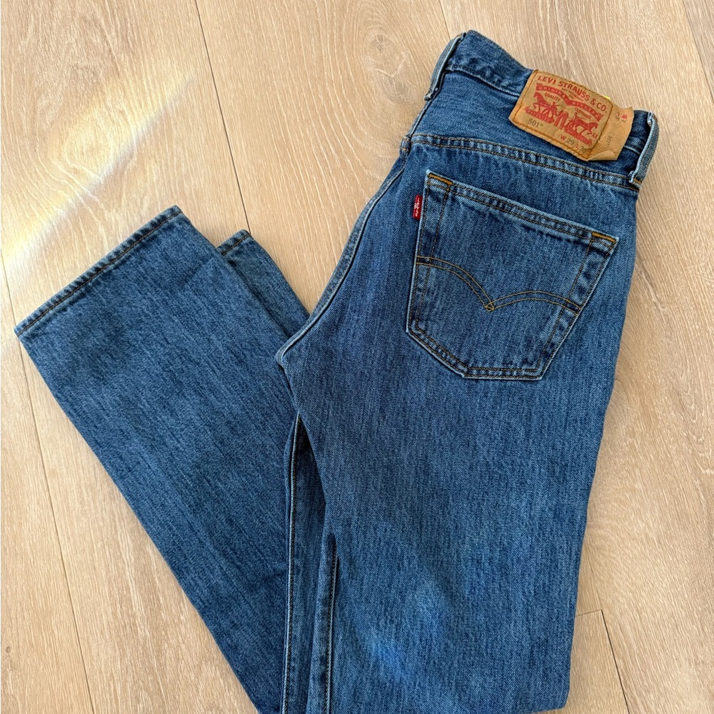 Vintage 90s Levi’s 501s Blue Jeans